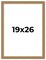 19x26 Museum-Quality Picture Frame with UV-Resistant Acrylic & Acid-Free Backing, Available in 4 Finishes - Gold, Silver, Bronze, and Black
